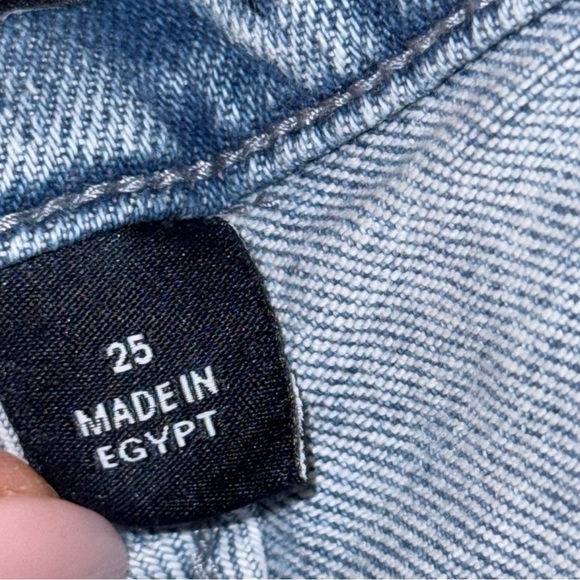 Vintage Calvin Klein Jeans Women’s 26 High Rise Straight Ankle Crop - Picture 9 of 10